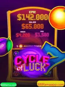 Explore o Fascinante Jogo CycleofLuck em 888fama.com